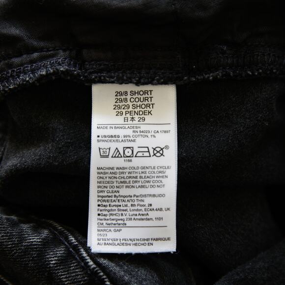 GAP Straight-Leg Cargo Jeans size 29/8 Short - Picture 4 of 5